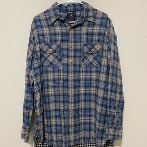 LUCKY BRAND LONG SLEEVE BUTTONED SHIRT